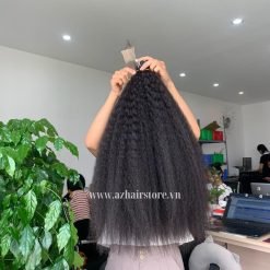 Special-Kinky-Straight-Weft-Hair-Extensions-100%-Human-Hair