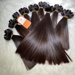 Wholesale-High-end-Quality-Bone-Straight-Hair-Brown-Tip-8''-32''-Silk-and-Smooth