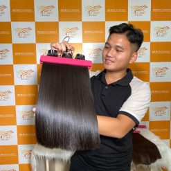 Luxury-Bone-Straight-Hair-100%-Vietnamese -Human-Hair-Natural-Color