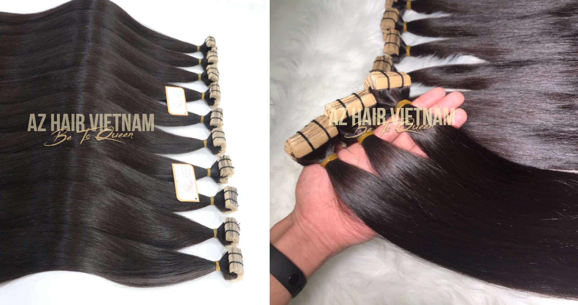Tape In Hair Extensions – The Best Hair Extensions 2021 – Real Tape In Hair 100% Human Hair Vietnamese