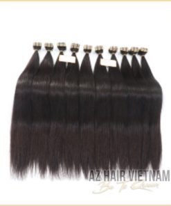 Tape hair extensions natural color best quality real tape hair wholesale price list