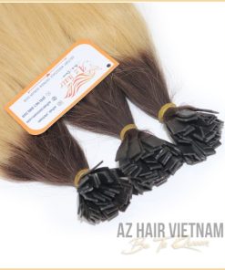 Flat Tip Hair Extensions Ombre Color Virgin Hair Vietnam Wholesale Best Price by AZ Hair Vietnam