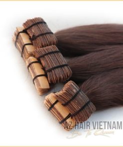 Tape Hair Extensions Real Tape Hair Virgin Hair Vietnamese Best Human Hair Quality Brown Color By AZ Hair Vietnam