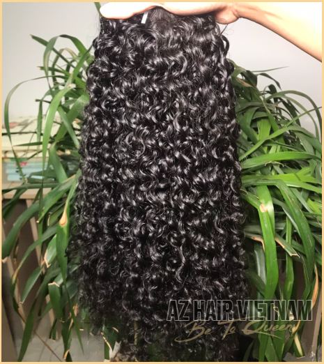 Burmese Curly Hair 26 Inches Super Double Drawn Best Quality