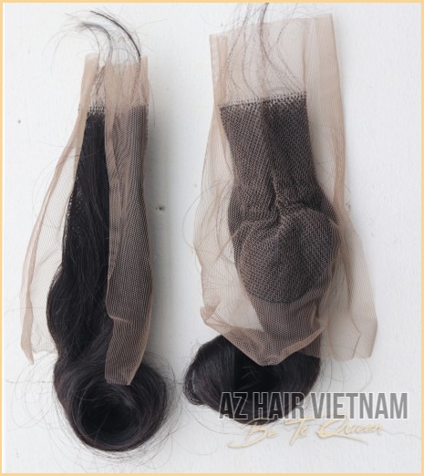 Closure 2×4 Egg Curly Vietnamese Hair Quality