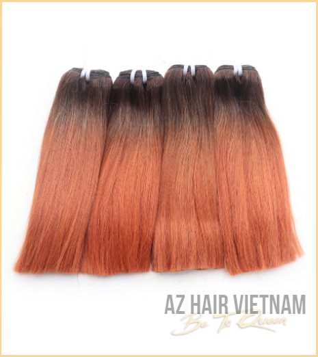 Super Double Drawn Straight Hair Color AZ09 Wholesale Price