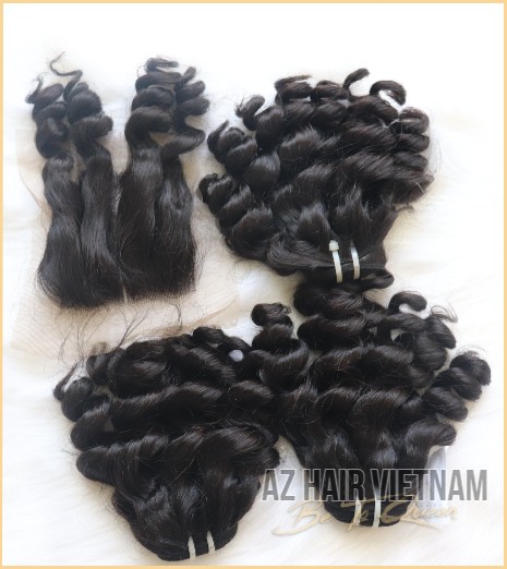 Deep Curly Hair By Bundles Human Hair Vietnamese Full Length - AZ Hair
