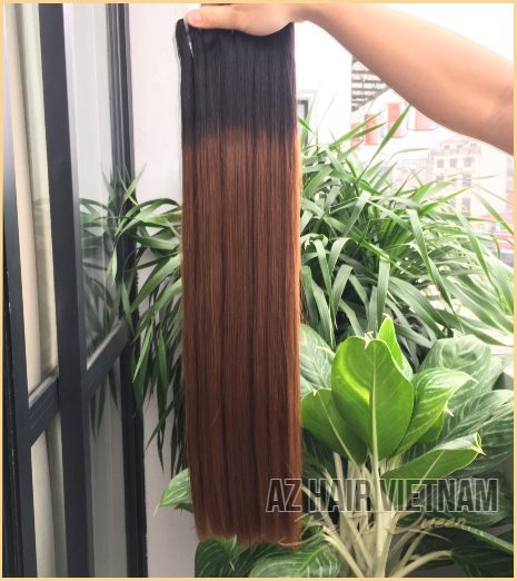 Weft Hair Bone Straight Vietnamese Quality AZ03 In Collection With 28 Inches Length