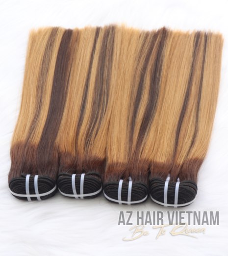 High Quality Weave Bone Straight Human Hair Extensions Cuticle Aligned Hair