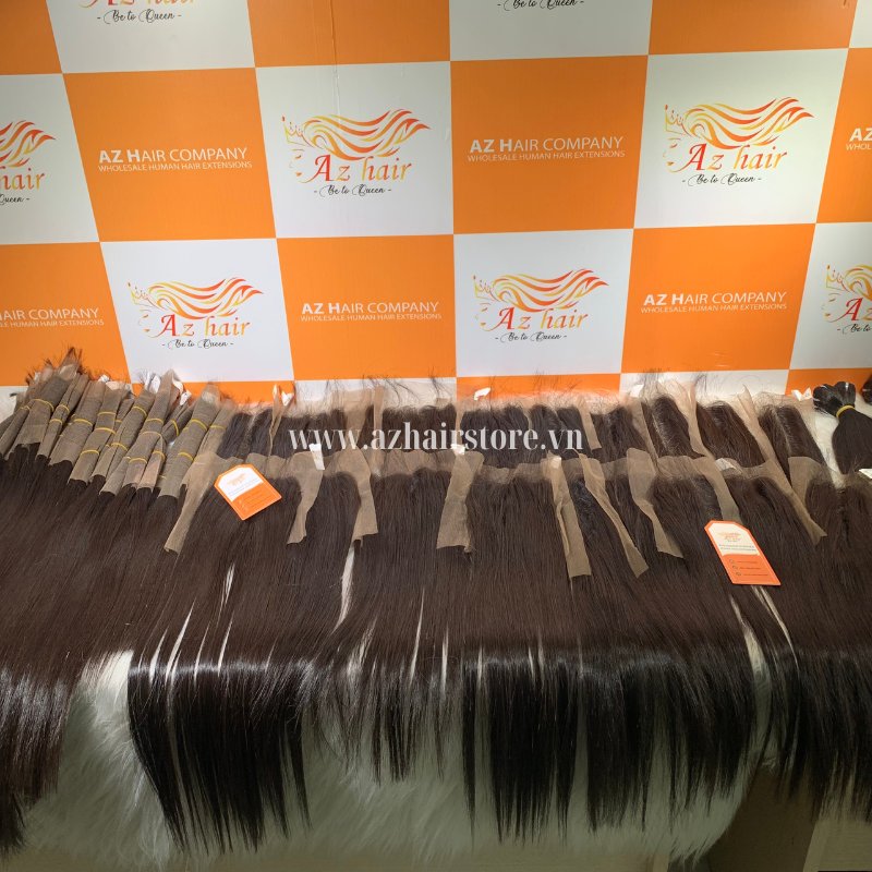 Best Selling Items Natural Bone Straight Hair and High quality Closure Wholesale Price