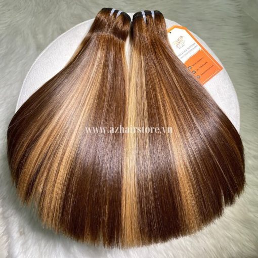 Premium-Quality-Bone-Straight-Hair-Highlight-Color-100%-Vietnamese-Raw-Hair