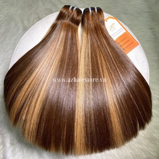 Premium-Quality-Bone-Straight-Hair-Highlight-Color-100%-Vietnamese-Raw-Hair