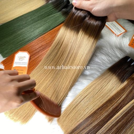 Special-Ombre-Bone-Straight-Hair-Extensions-100%-Vietnamese-Human-Hair