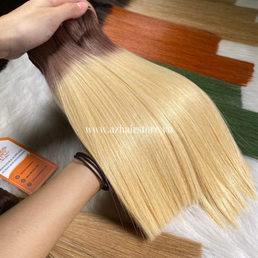 Special-Ombre-Bone-Straight-Hair-Extensions-100%-Vietnamese-Human-Hair