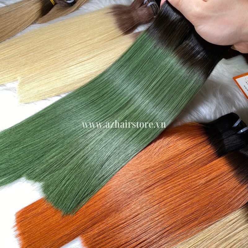 Wholesale 12A Grade Colored Weft Hair Extensions 8″-34″ Top Notch Quality