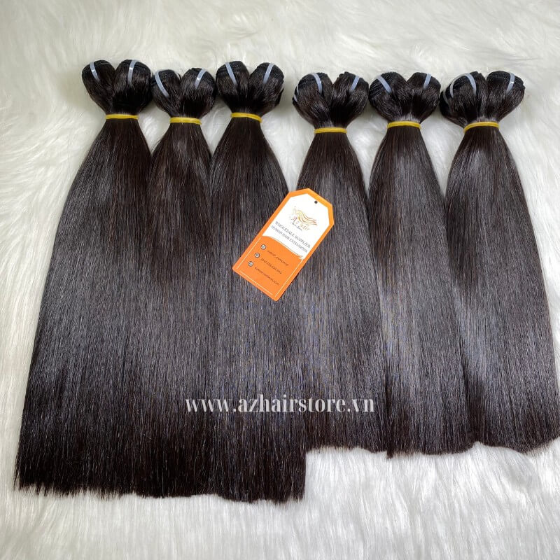 Bone Straight Hair Super Double Drawn Quality Wholesale Price