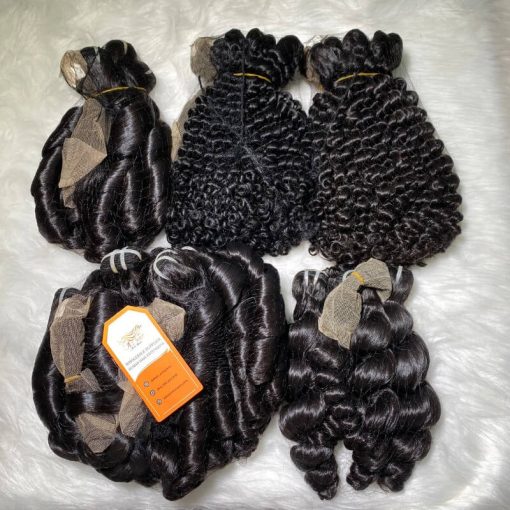 Luxurious-Curly-Weft-Hair-Extensions-100%-Human-Hair-Premium-Quality