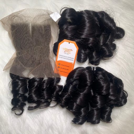 Luxurious-Curly-Weft-Hair-Extensions-100%-Human-Hair-Premium-Quality