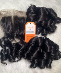 Luxurious-Curly-Weft-Hair-Extensions-100%-Human-Hair-Premium-Quality