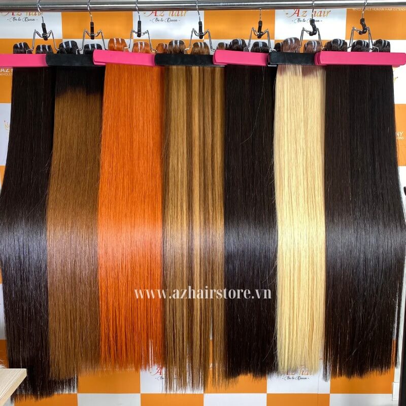 Luxurious Long-Lasting Weft Hair Extensions 12A-Grade Quality Wholesale