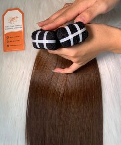 Luxury-Weft-Bone-Straight-Hair-100%-Vietnamese-Human-Hair-Ombre-Color