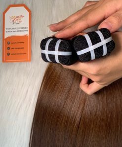 Luxury-Weft-Bone-Straight-Hair-100%-Vietnamese-Human-Hair-Ombre-Color