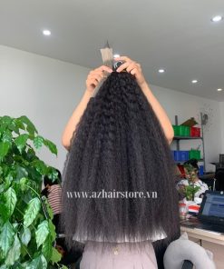 Special-Kinky-Straight-Weft-Hair-Extensions-100%-Human-Hair