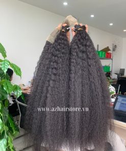 Special-Kinky-Straight-Weft-Hair-Extensions-100%-Human-Hair