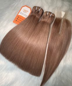 Top-Wholesale-Colored-Bone-Straight-Hair-Weft-100%-Human-Hair-Premium-Quality