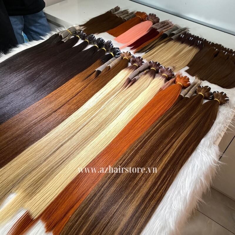 Wholesale Machine Weft Hair Extensions Multiple Colors 100%  Human Hair