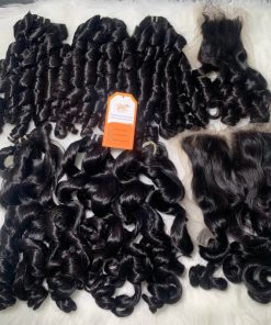 Wholesale-Premium-Vietnamese-Weft-Hair-Extensions-Wavy-Curly-Textured