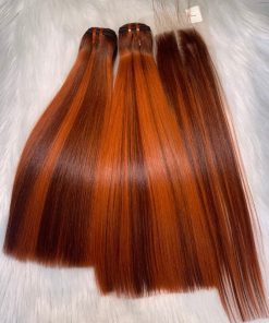 Wholesale-Price-Weft-Bone-Straight-Hair-Premium-Highlight -Color-100%-Human-Hair