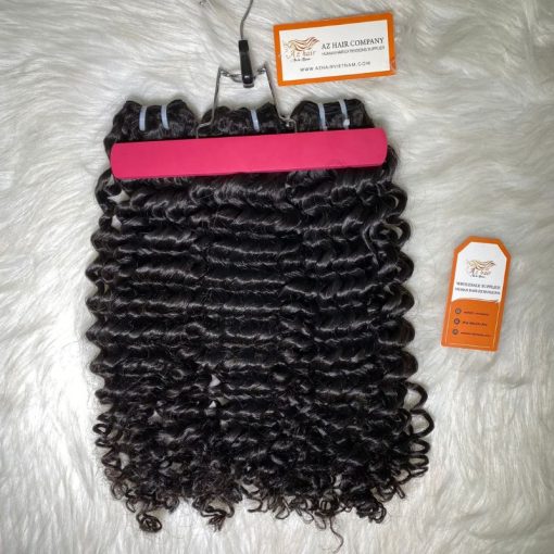 High-end-Weft-Curly-Hair-Extensions-Top-notch-Hair-Quality-Factory-Price