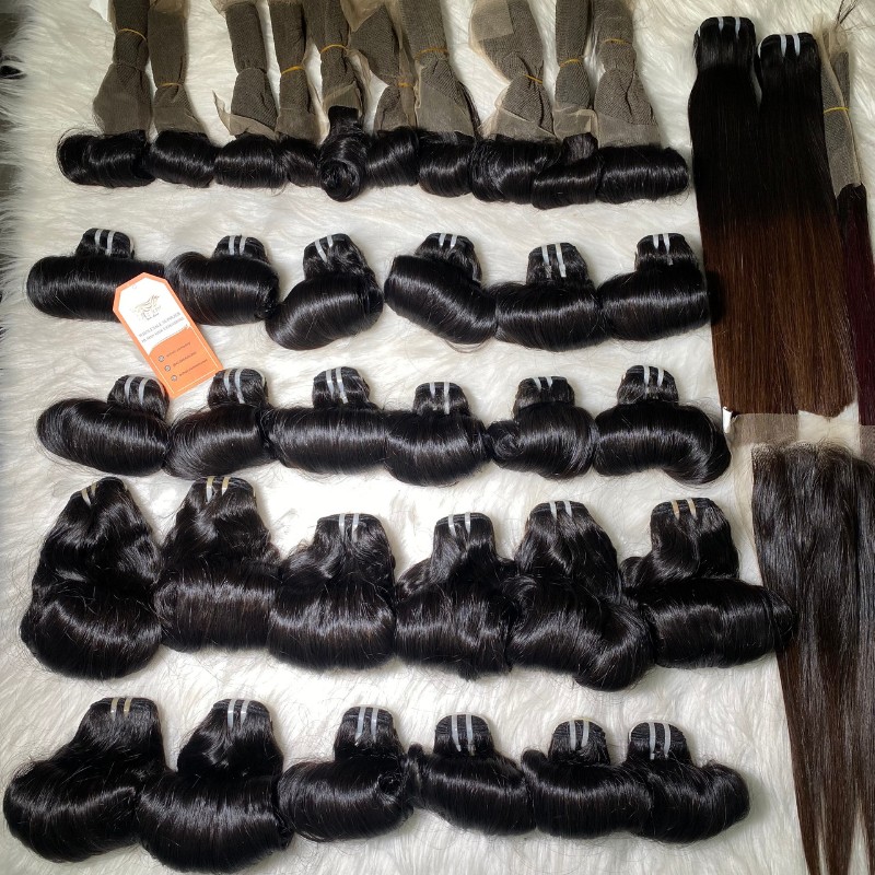 Premium Curly Weft Hair Extensions Top-of-the-line Quality Wholesale Price