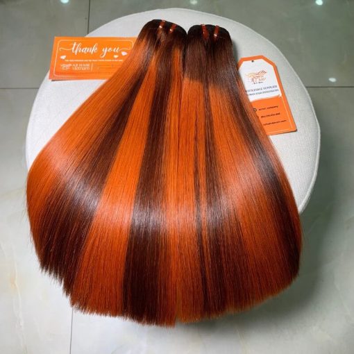 Premium-Vietnamese-Bone-Straight-Hair-Hottest-Highlight-Color-Wholesale-Price