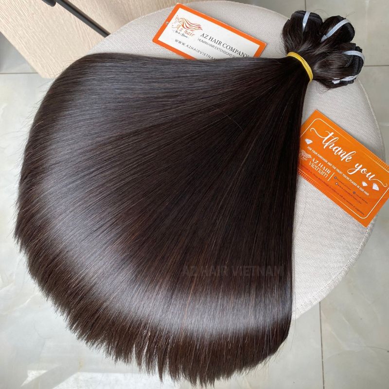 Premium Vietnamese Raw Bone Straight Hair Luxury Quality Wholesale Price