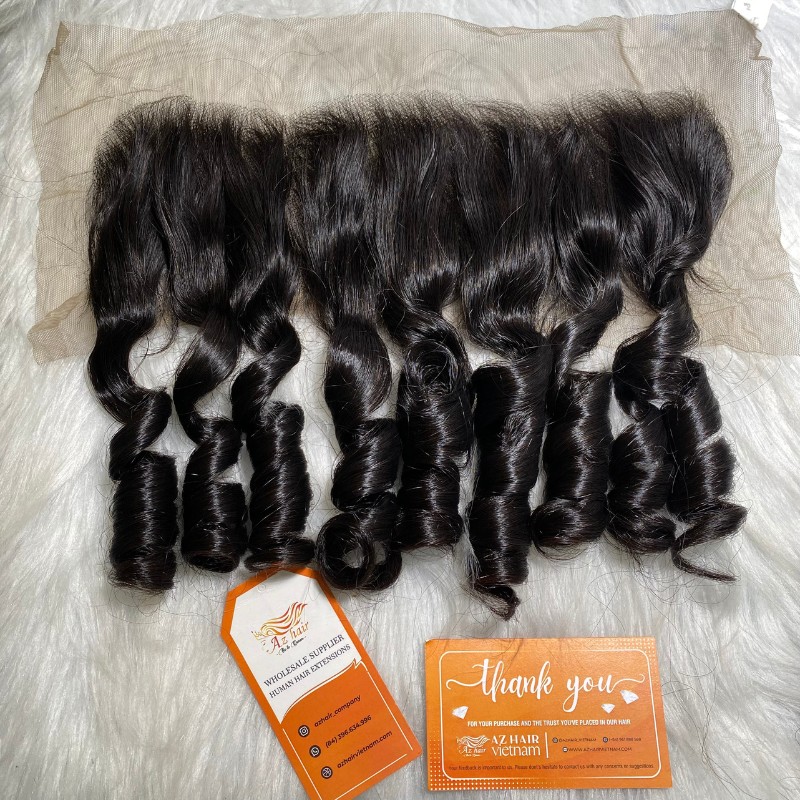 High-quality 12×4 Lace Frontal Curly Hair Texture Wholesale Price