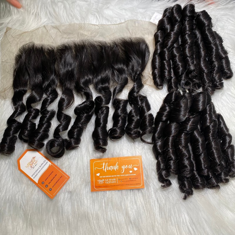 High-quality 12×4 Lace Frontal Curly Hair Texture Wholesale Price
