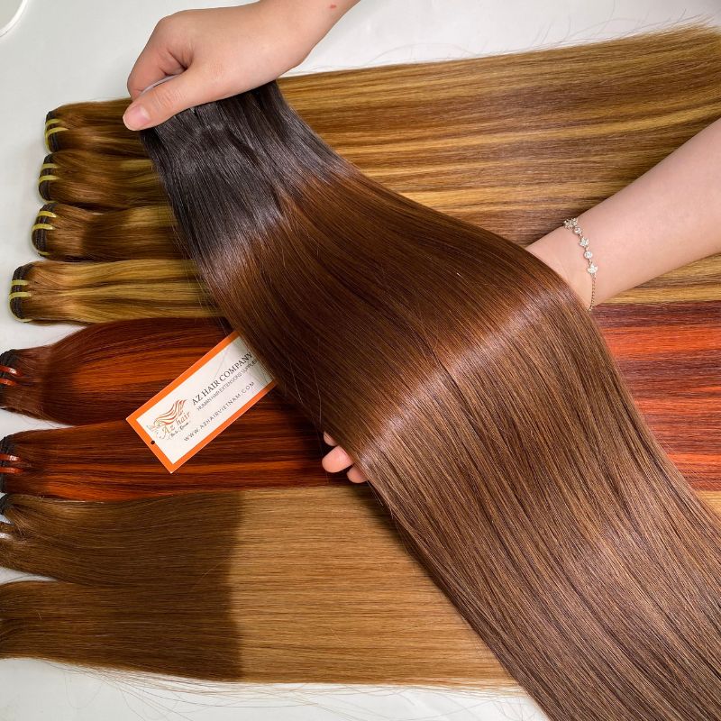 High-quality Colored Bone Straight Hair Premium Quality Factory Wholesale Price