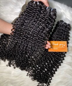 High-quality-Weft-Curly-Hair-Extensions-Premium-Hair-Quality-100%-Raw-Hair