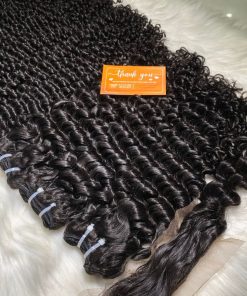 High-quality-Weft-Curly-Hair-Extensions-Premium-Hair-Quality-100%-Raw-Hair