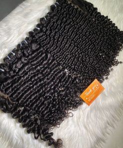 High-quality-Weft-Curly-Hair-Extensions-Premium-Hair-Quality-100%-Raw-Hair