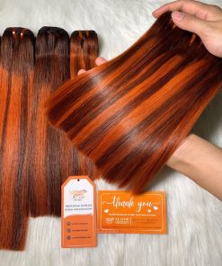 Highlight-Colored-Bone-Straight-Hair-Premium-Hair-Quality-Factory-Price