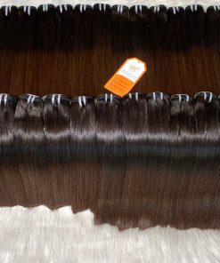 Luxury-Bone-Straight-Hair-Weft-Brown-Tip-Color-High-Quality-Wholesale-Price