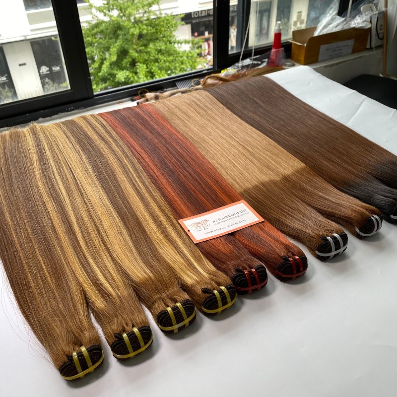 Wholesale Colored Bone Straight Hair 100% Raw Vietnamese Hair Special Prices